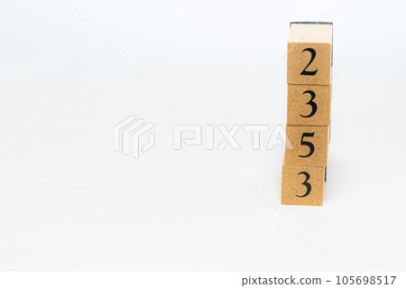 Wood block number 2353 105698517