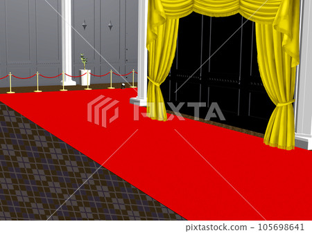 風景紅地毯 風景紅地毯 105698641