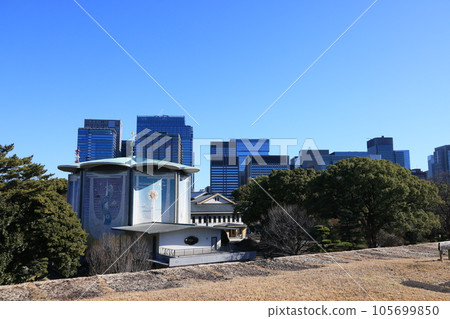 Imperial Palace East Gardens Edo Castle Main Tower View of Tokagakudo Imperial Palace East Gardens Edo Castle Main Tower View of Tokagakudo 105699850