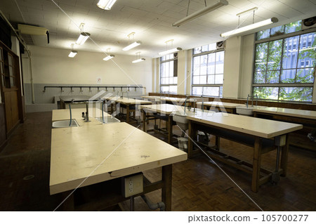 Science room at school, Chemistry room after school 105700277