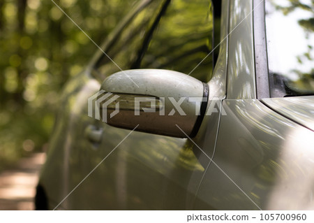 side mirror o detail of a car 105700960