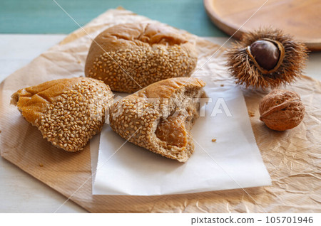 栗子奶油麵包 栗子奶油麵包 105701946