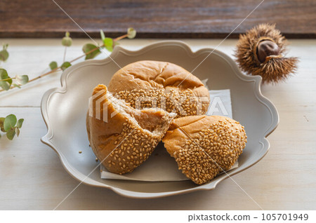 栗子奶油麵包 105701949