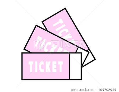 3 simple tickets pink 3 simple tickets pink 105702915