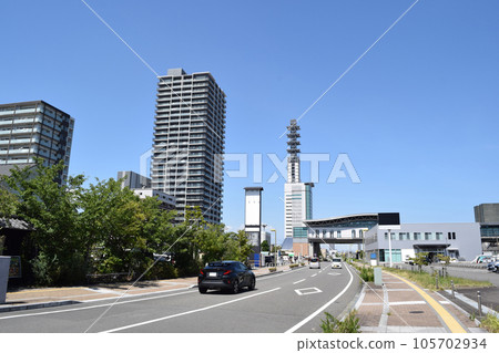 Aoi Ward, Shizuoka City Streets around Higashi Shizuoka Station North Exit 105702934