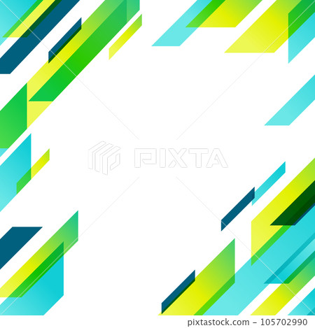 blue and green geometric pattern background material blue and green geometric pattern background material 105702990
