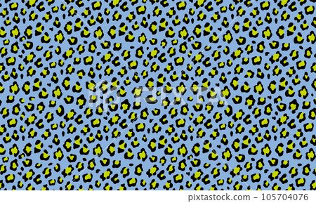 豹紋豹紋圖案矢量圖 105704076