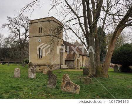 St. Andrews Church, a 12th-century country church, Chaddleworth, Berkshire St. Andrews Church, a 12th-century country church, Chaddleworth, Berkshire 105704153