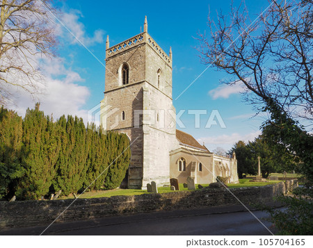 Church of St Augustine of Canterbury, built 1450, East Hendred, Oxfordshire, UK Church of St Augustine of Canterbury, built 1450, East Hendred, Oxfordshire, UK 105704165