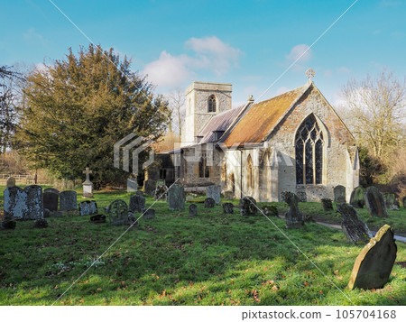 Church of the Holy Trinity, built 14th century, West Hendred, Oxfordshire 105704168