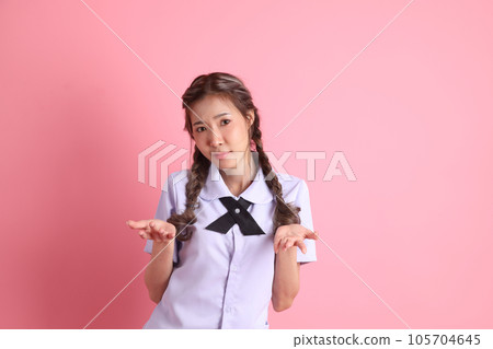 Asian Student Girl 105704645