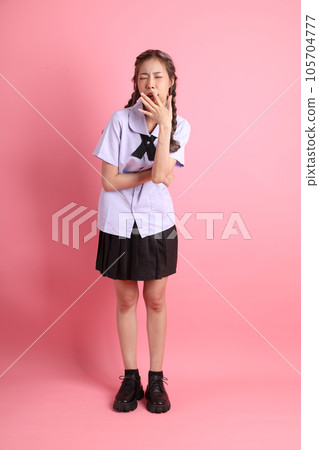 Asian Student Girl 105704777