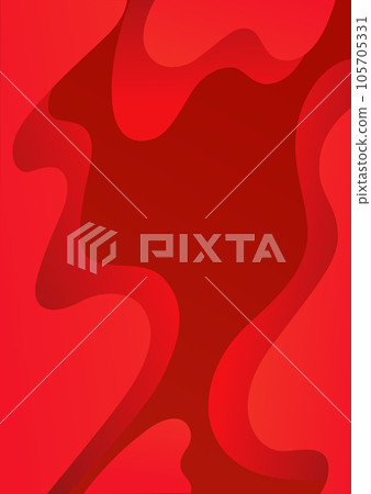 red wave background material 105705331