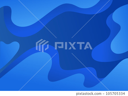 藍色波浪背景素材 藍色波浪背景素材 105705334