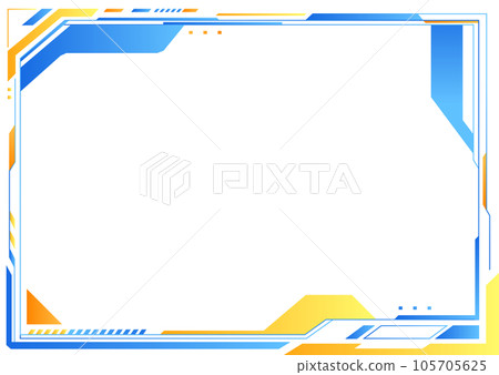 Mechanic frame background material Mechanic frame background material 105705625