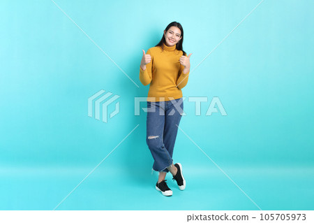 Cute Asain Woman 105705973