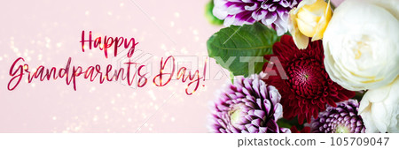 Happy Grandparents Day card 105709047
