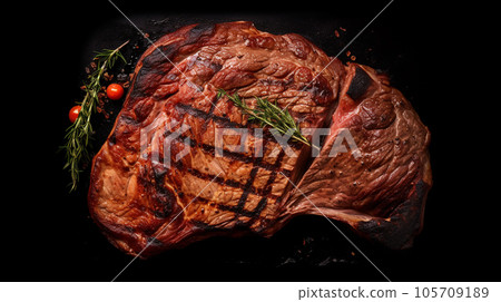 Grilled beef fillet steak Grilled beef fillet steak 105709189