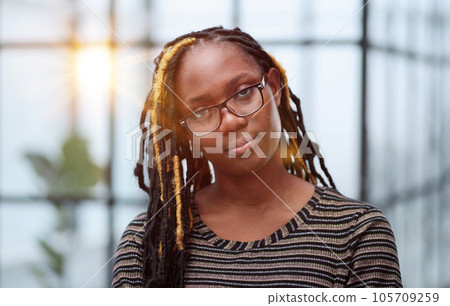 Cropped portrait of an attractive young businesswoman Cropped portrait of an attractive young businesswoman 105709259