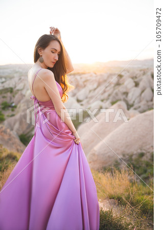 chinese dress ladies Browse Free HD Images of Model Poses In Long Green Maxi Dress