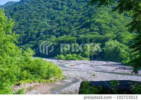 湯上瀧上、由比曾川、仲夏風光、水上町 105715013