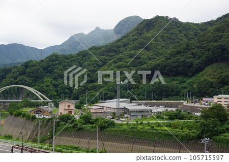 群馬縣吾妻郡長野原町吾妻線長野原草津口站周邊風景 105715597