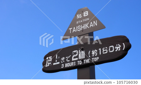 富士山登山標誌 富士山登山標誌 105716030