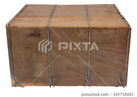 Ammunition wooden crate 105716081