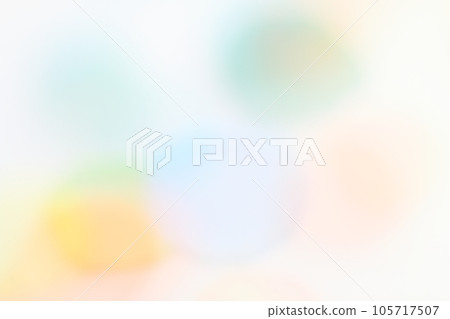 彩色柔和色彩水彩風格的圓形圖案 彩色柔和色彩水彩風格的圓形圖案 105717507