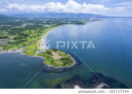 北海道阿爾托岬鳥瞰圖 北海道阿爾托岬鳥瞰圖 105717544