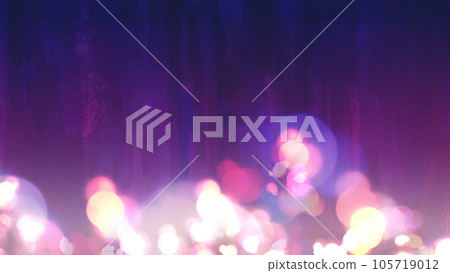 Purple gradation and ball bokeh background 2 105719012