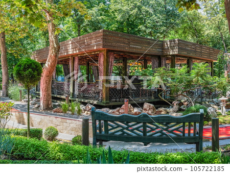 Mini golf in the Gorky park in Odessa, Ukraine. 105722185