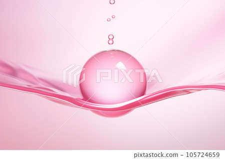 "Pink Droplets and Abstract Fluidity: Beautiful Metamorphoses in Petrina Hicks Style" 105724659