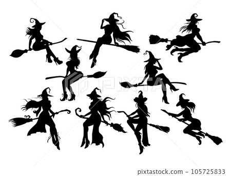 itches flying on a broomstick 105725833