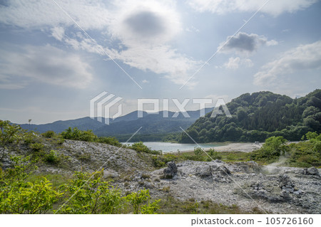 烏索里山湖的恐山景觀 烏索里山湖的恐山景觀 105726160