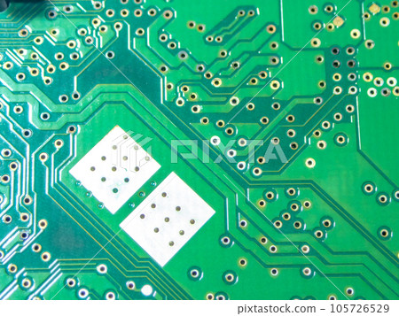 Material close-up of electronic circuit 105726529