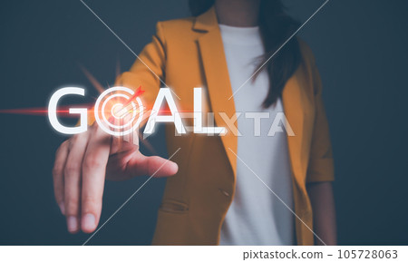 Achievement people concept. business process management. achieving business goal, keys to success, strategic, vision of planning, work performance is influenced by skills, competence. Achievement people concept. business process management. achieving business goal, keys to success, strategic, vision of planning, work performance is influenced by skills, competence. 105728063