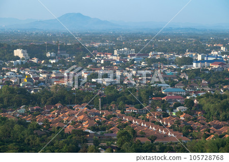 Cityscape view of Chiang Rai province the northernmost large city in Thailand. Cityscape view of Chiang Rai province the northernmost large city in Thailand. 105728768