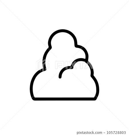 雷雨雲圖標天氣圖 雷雨雲圖標天氣圖 105728803