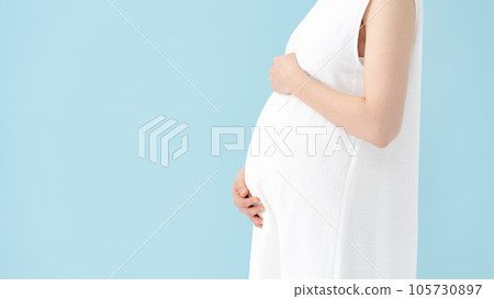 孕婦藍背 105730897