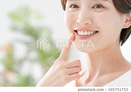 Dental care whitening mouth 105731733