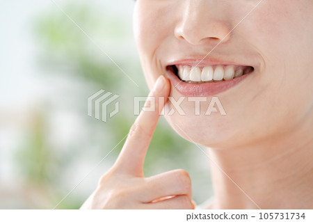Dental care whitening mouth 105731734