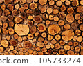 Wooden Tapestry: Artistry in Aligned Timber 105733274