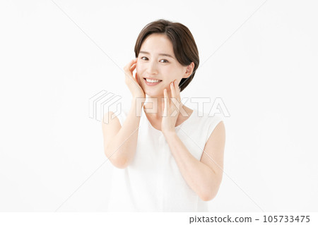 美麗女人的微笑 105733475