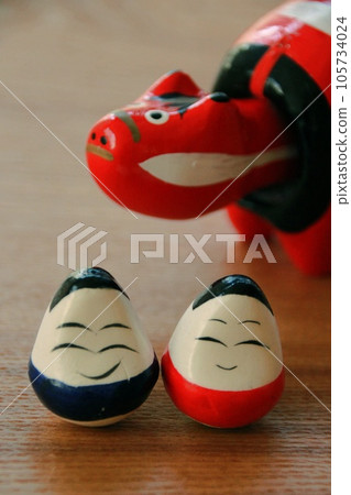 福島縣的鄉土玩具“赤壁子”和“衝上小星” 105734024