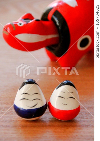 福島縣的鄉土玩具“赤壁子”和“衝上小星” 105734025