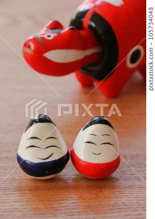 福島縣的鄉土玩具“赤壁子”和“衝上小星” 105734048