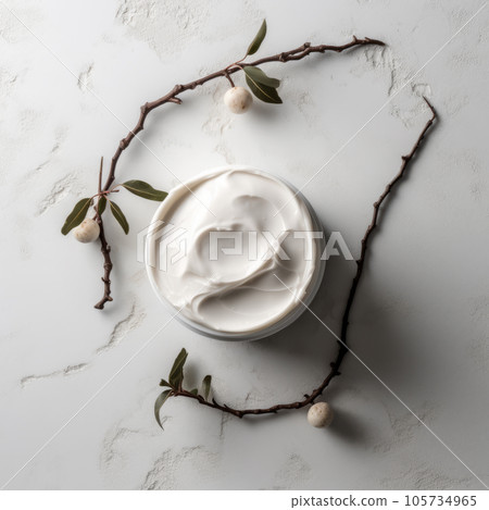 Minimal cosmetic monochrome mockup for beauty skin and body care, Cosmetic packaging mockup 105734965