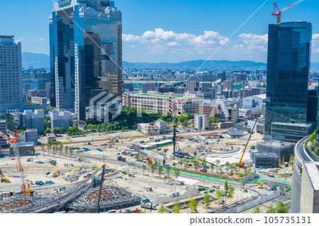 Osaka City Umekita Phase 2 Redevelopment Grand Green Osaka Summer 2023 105735131