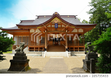 新潟縣上越市春日市的發電站春日神社 105735433